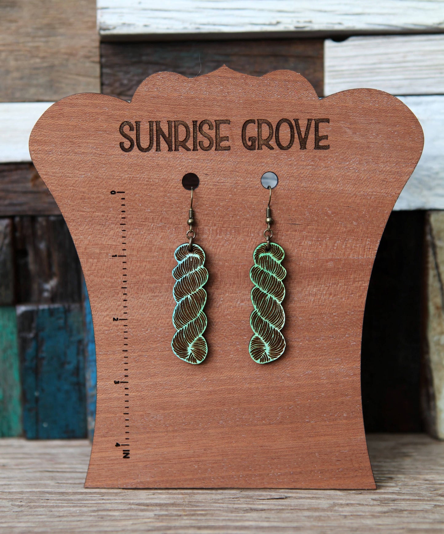 Yarn Hank Earrings Lg