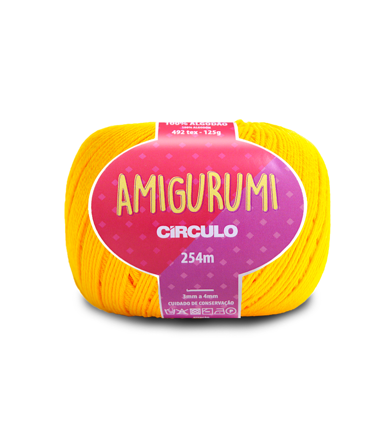 Circulo Amigirumi Cotton 1289 Canary