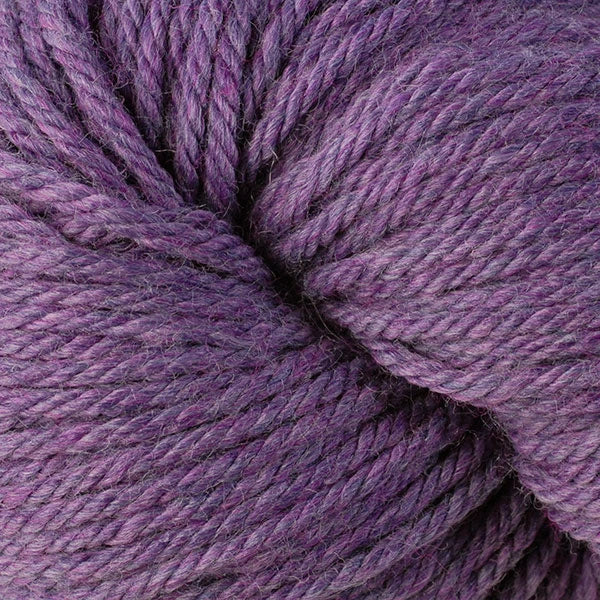 Close-up of dusty purple yarn