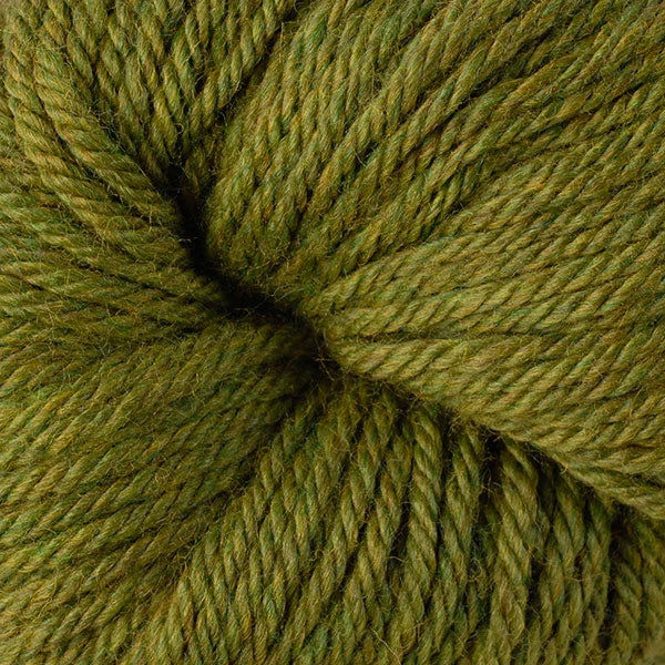 Close-up of green yarn