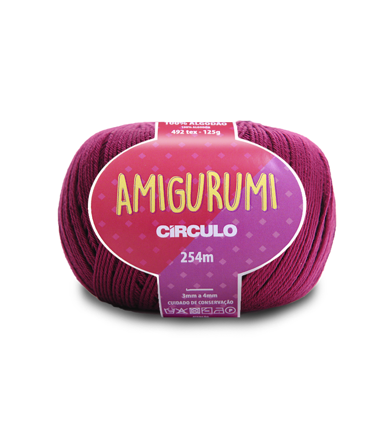 Circulo Amigirumi Cotton 3154 Wine