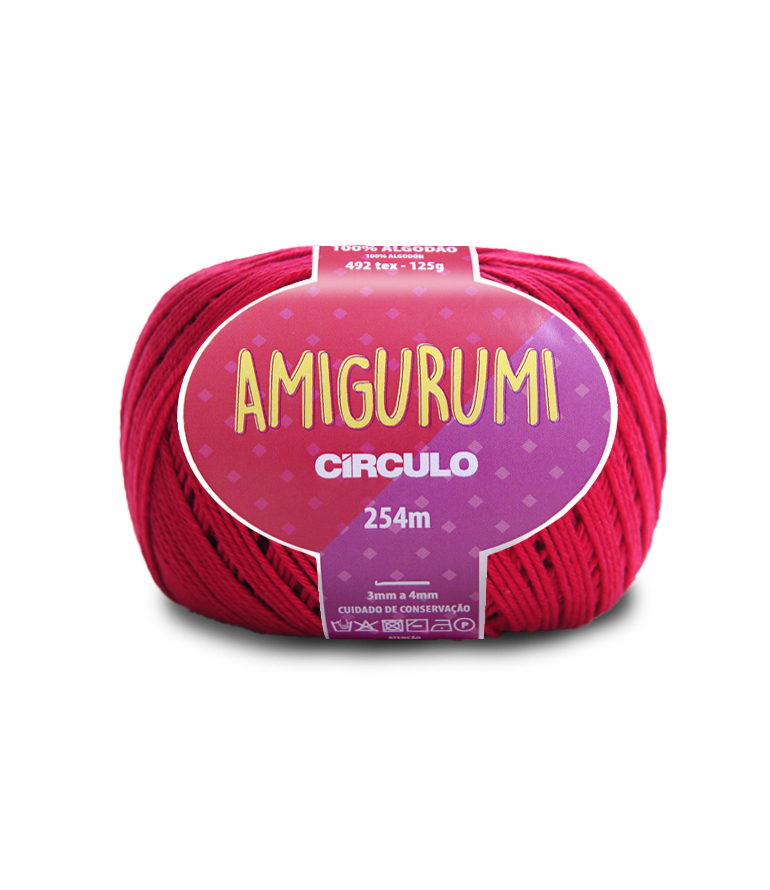 Circulo Amigirumi Cotton 3611 Rubi