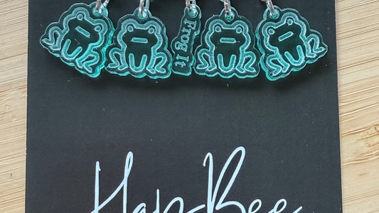 Frog It Stitch Marker set