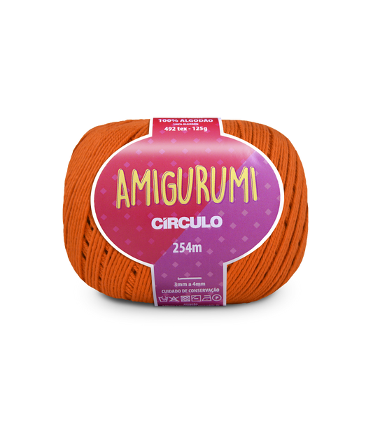 Circulo Amigirumi Cotton 4445 Tangerine