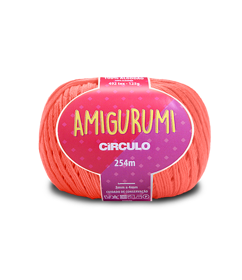 Circulo Amigirumi Cotton 4456 Orange