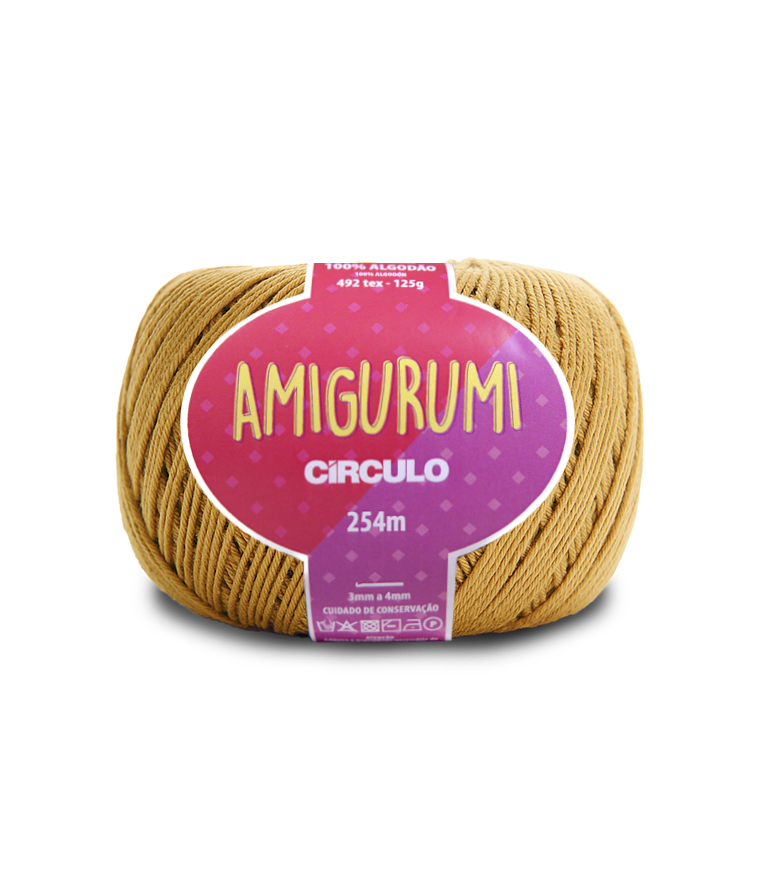 Circulo Amigirumi Cotton 7030 Mustard
