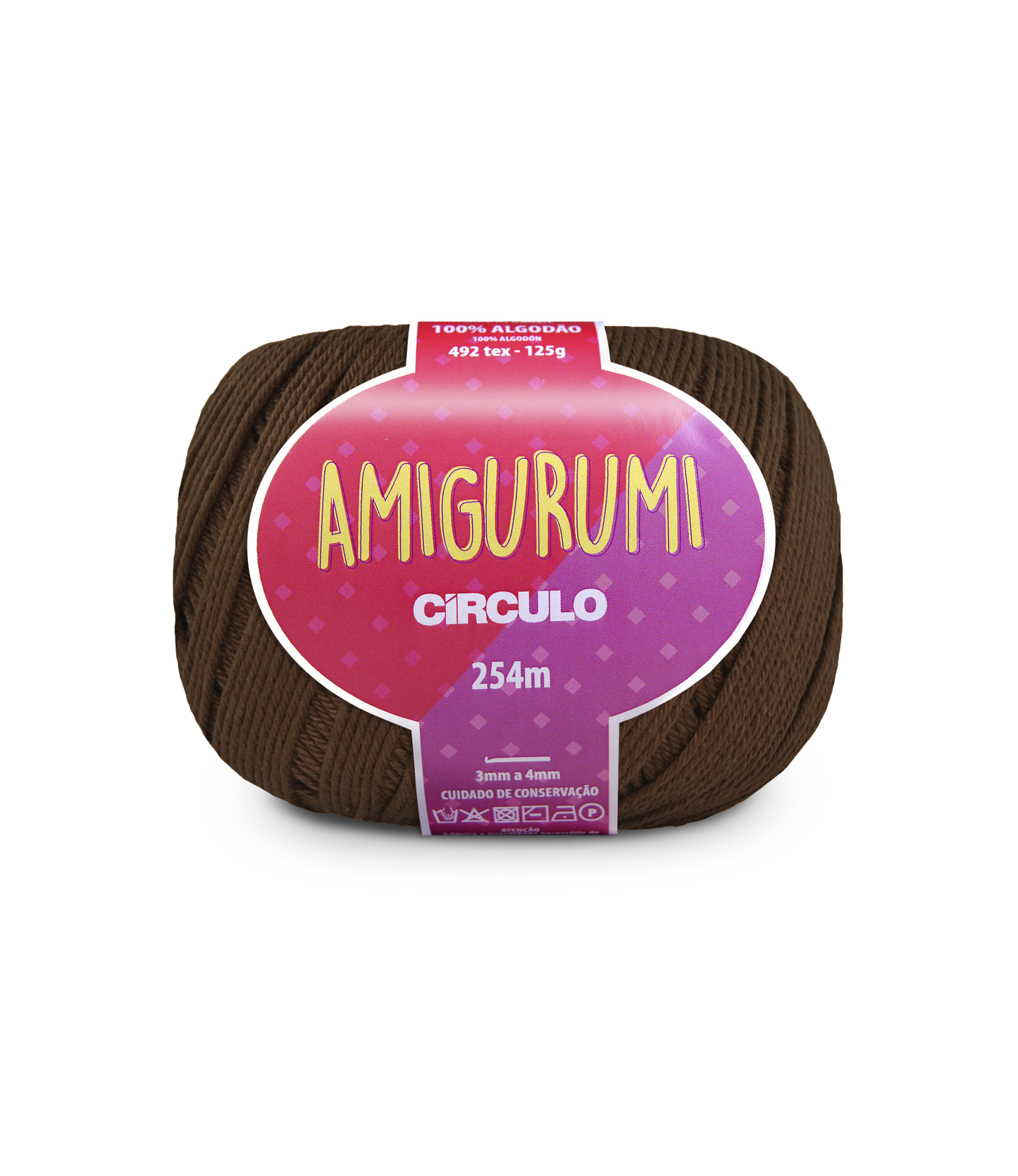 Circulo Amigirumi Cotton 7400 Chocolate Cake