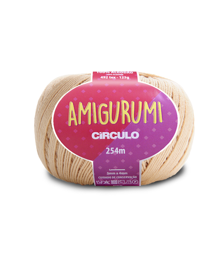 Circulo Amigirumi Cotton 7564 Porcelain