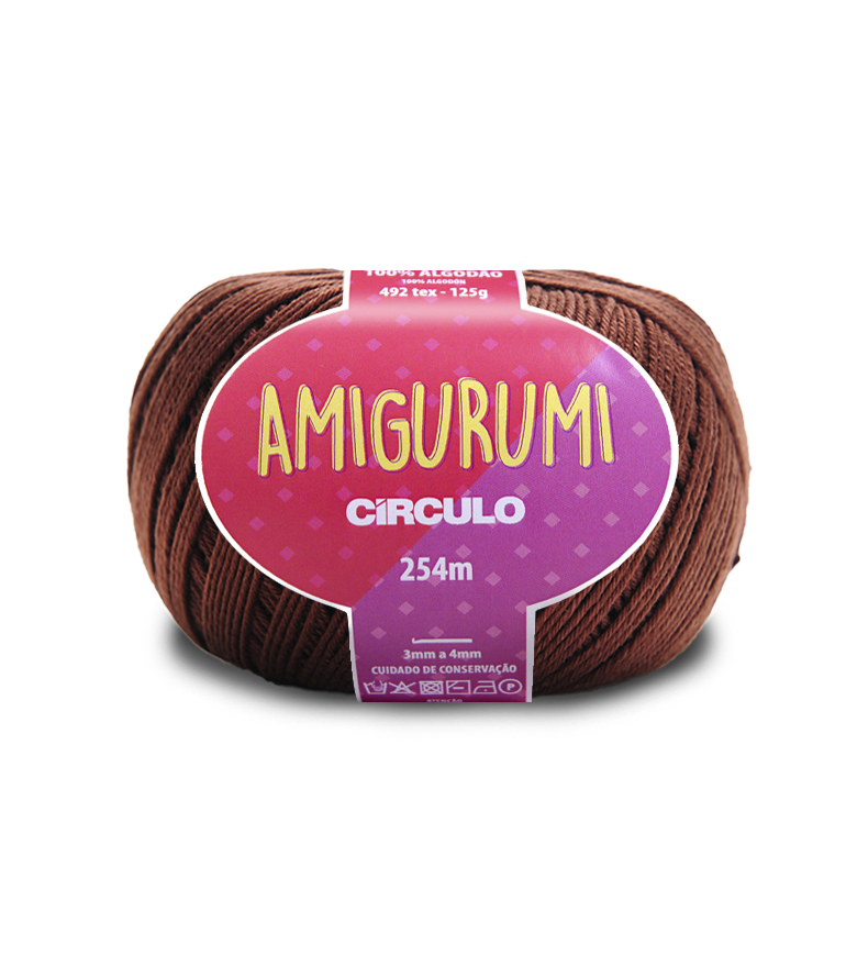 Circulo Amigirumi Cotton 7569 Brownie