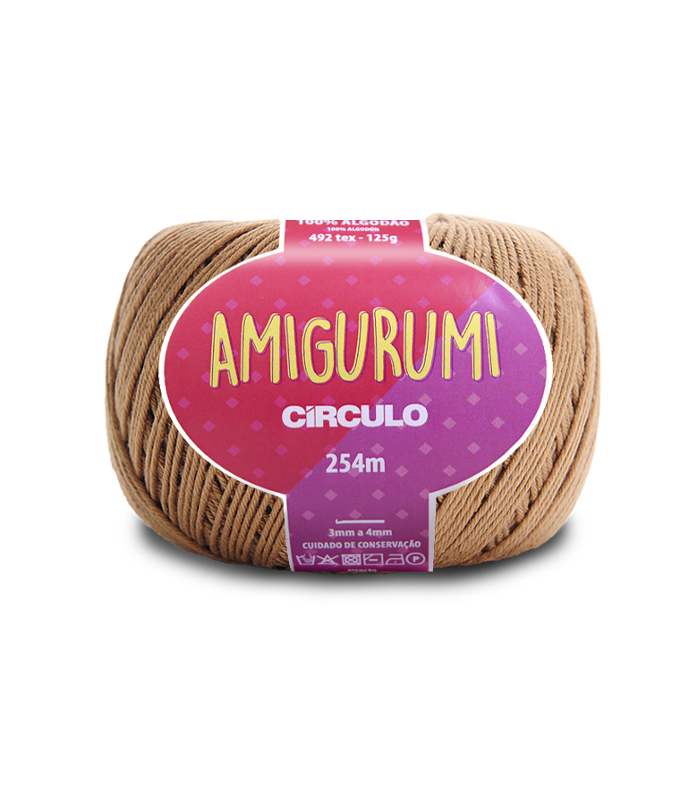 Circulo Amigirumi Cotton 7625 Chestnut