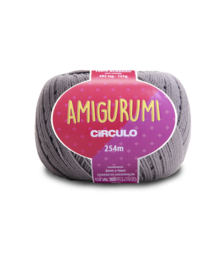 Circulo Amigirumi Cotton 8797 Steel