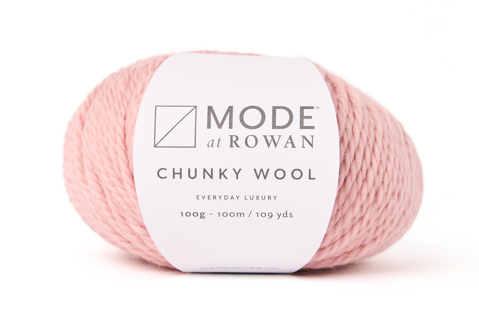pink ball of mode at rowan yarn