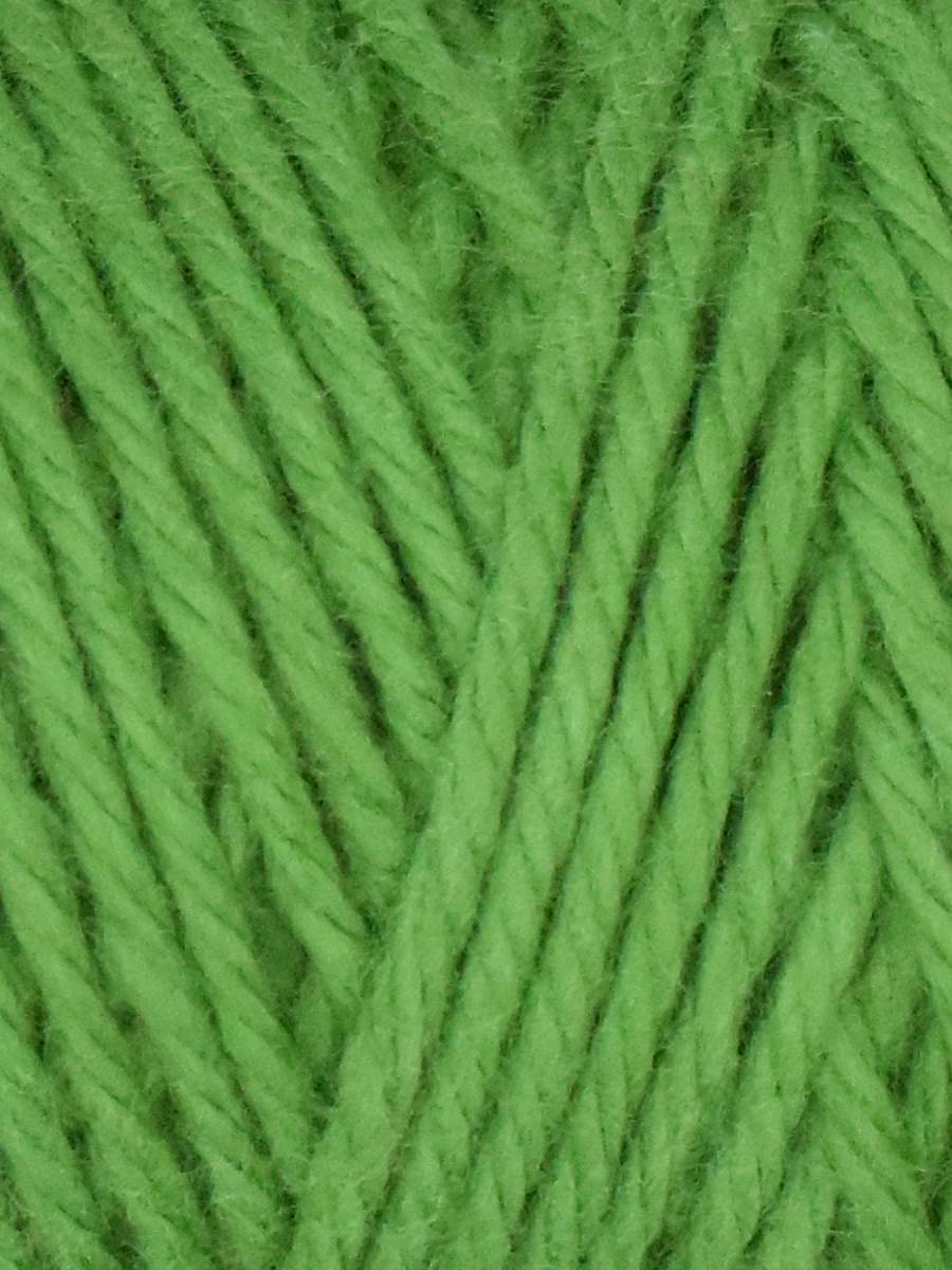 Close-up of green yarn