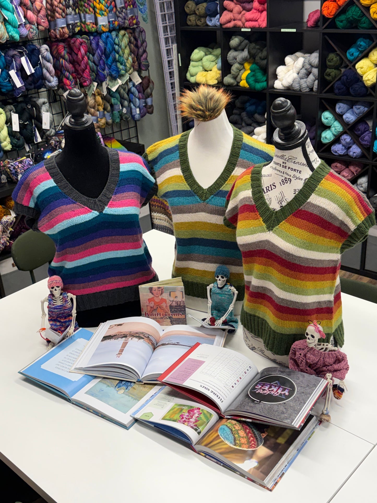 Book Club Vest (by Amanda Lee) Stringfield Make Long Only