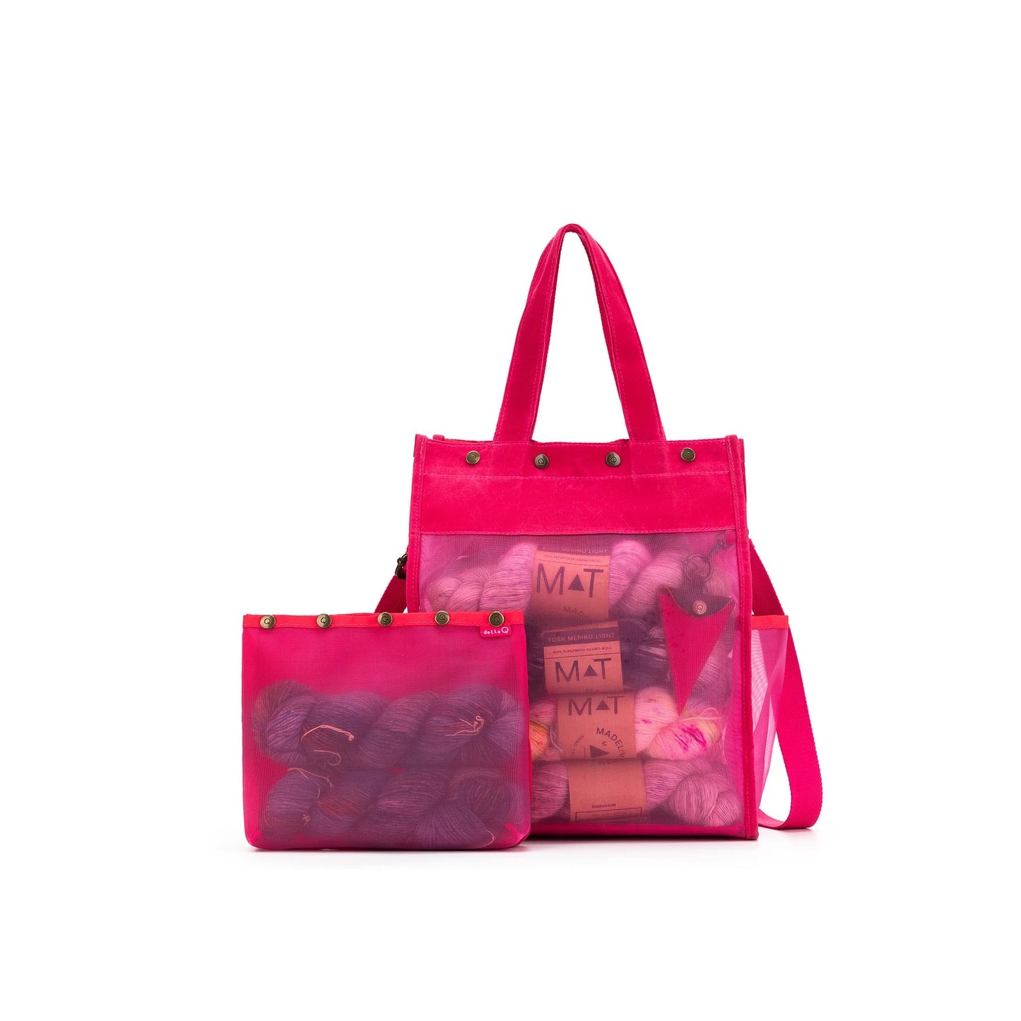 Tall Mesh Tote