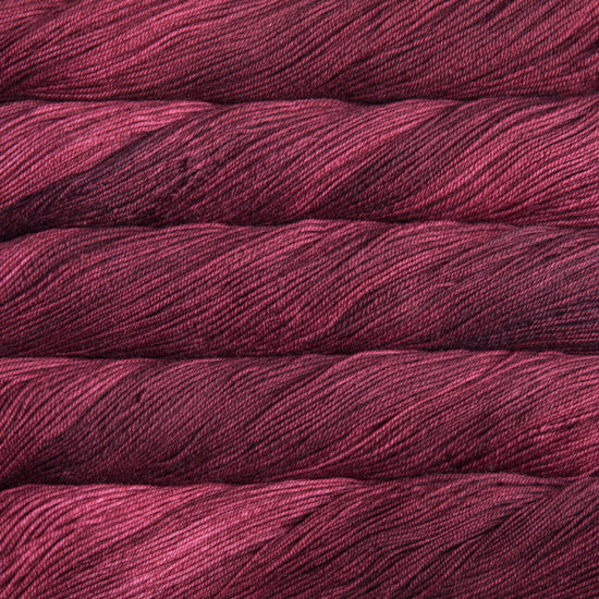 Close-up of red yarn 