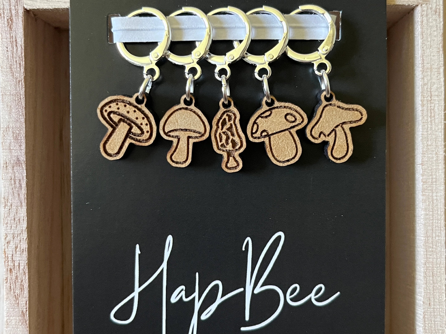 Magic Mushroom Stitch Marker Set